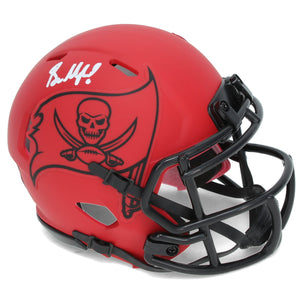 Baker Mayfield Autographed Tampa Bay Buccaneers RAVE Speed Mini Helmet Beckett