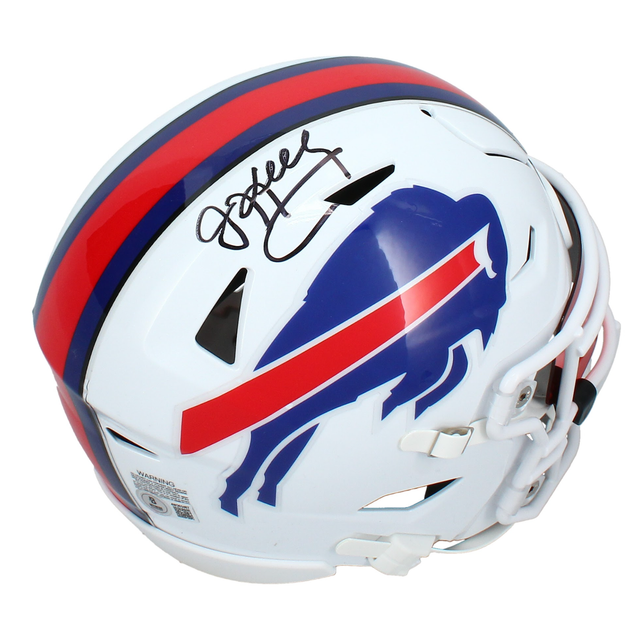 Jim Kelly Autographed Bills Mid-Size Speedflex MIDI Helmet Beckett