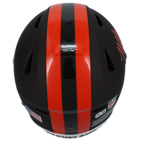 Myles Garrett Autographed Browns Alpha Dog Speedflex Authentic Helmet Beckett