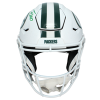 Jordan Love Autographed Green Bay Packers White Alternate Speedflex Helmet JSA