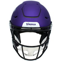 Justin Jefferson Autographed Minnesota Vikings SpeedFlex Authentic Helmet Beckett