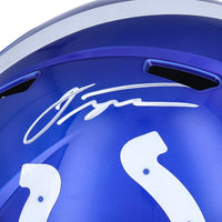JONATHAN TAYLOR Autographed Colts Speed Full Size Flash Helmet FANATICS