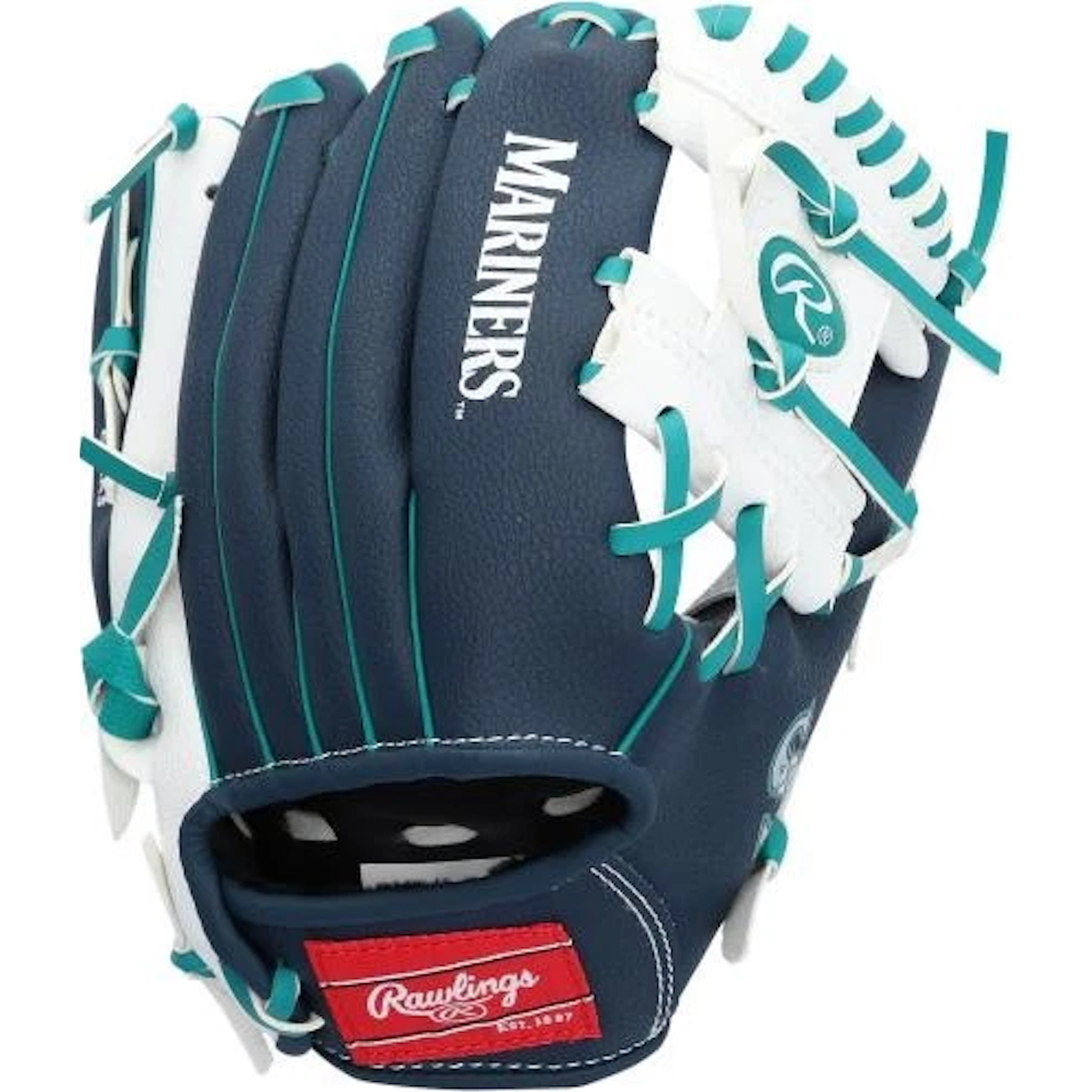 Cal Raleigh Autographed Seattle Mariners Rawlings 10 Inch Team Logo Mini Glove Fanatics