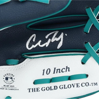 Cal Raleigh Autographed Seattle Mariners Rawlings 10 Inch Team Logo Mini Glove Fanatics
