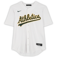 Nick Kurtz Autographed "25 AL ROY" Oakland Athletics Nike White Replica Jersey Fanatics