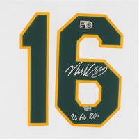 Nick Kurtz Autographed "25 AL ROY" Oakland Athletics Nike White Replica Jersey Fanatics