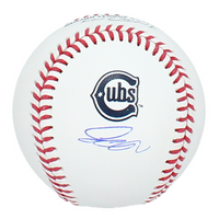 Pete Crow-Armstrong Autographed Cubs Alt. Logo Official MLB Baseball Fanatics