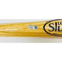 COREY SEAGER Autographed WS Statistic 2020 WS Logo Louisville Slugger Bat FANATICS LE 6/6