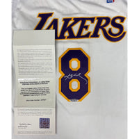 KOBE BRYANT Autographed '81 Point Game' Emb. Authentic Los Angeles Lakers Jersey UDA LE 5/8