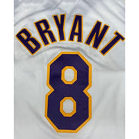 KOBE BRYANT Autographed '81 Point Game' Emb. Authentic Los Angeles Lakers Jersey UDA LE 5/8