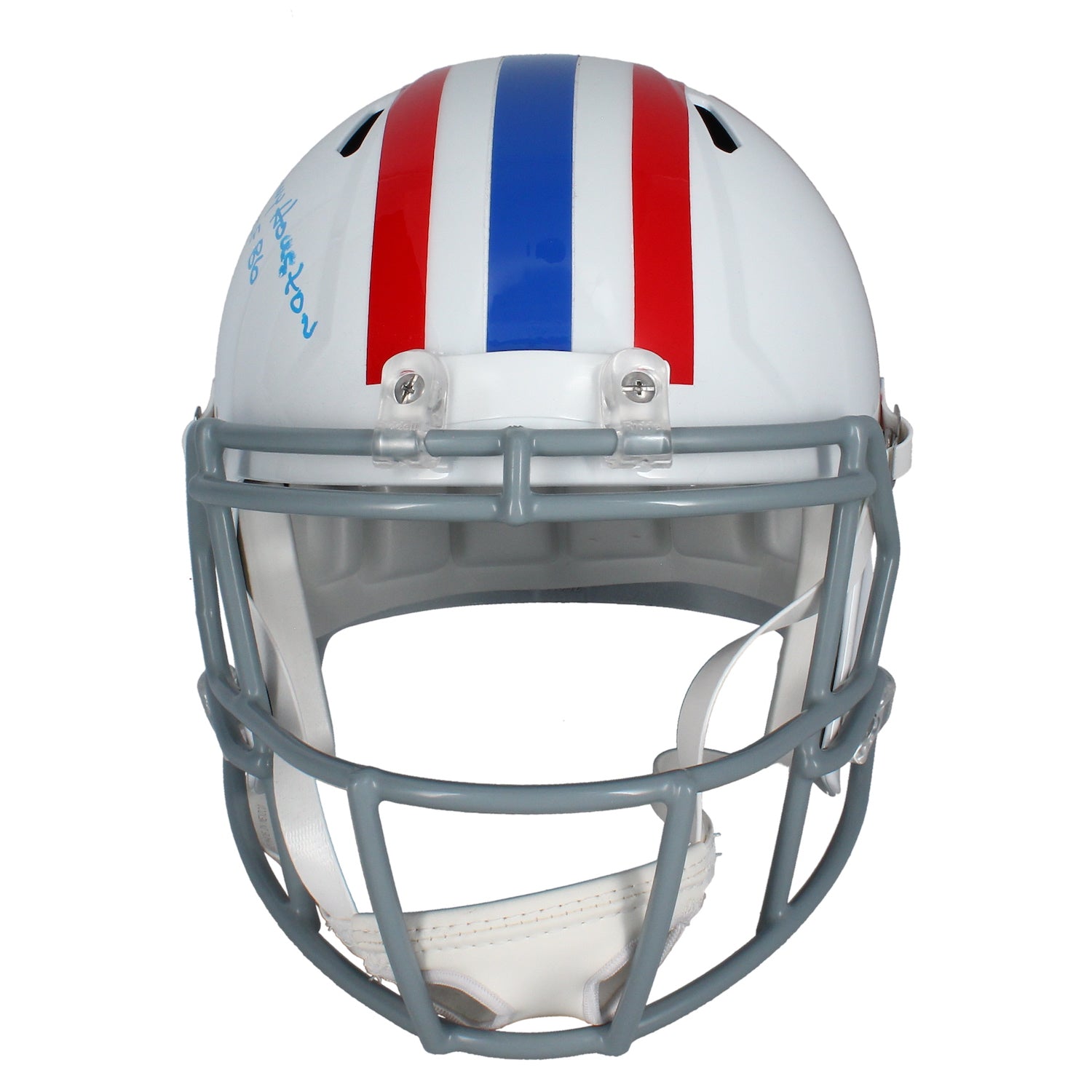 Kenny Houston Autographed "HOF 86" Houston Oilers Speed Helmet Beckett