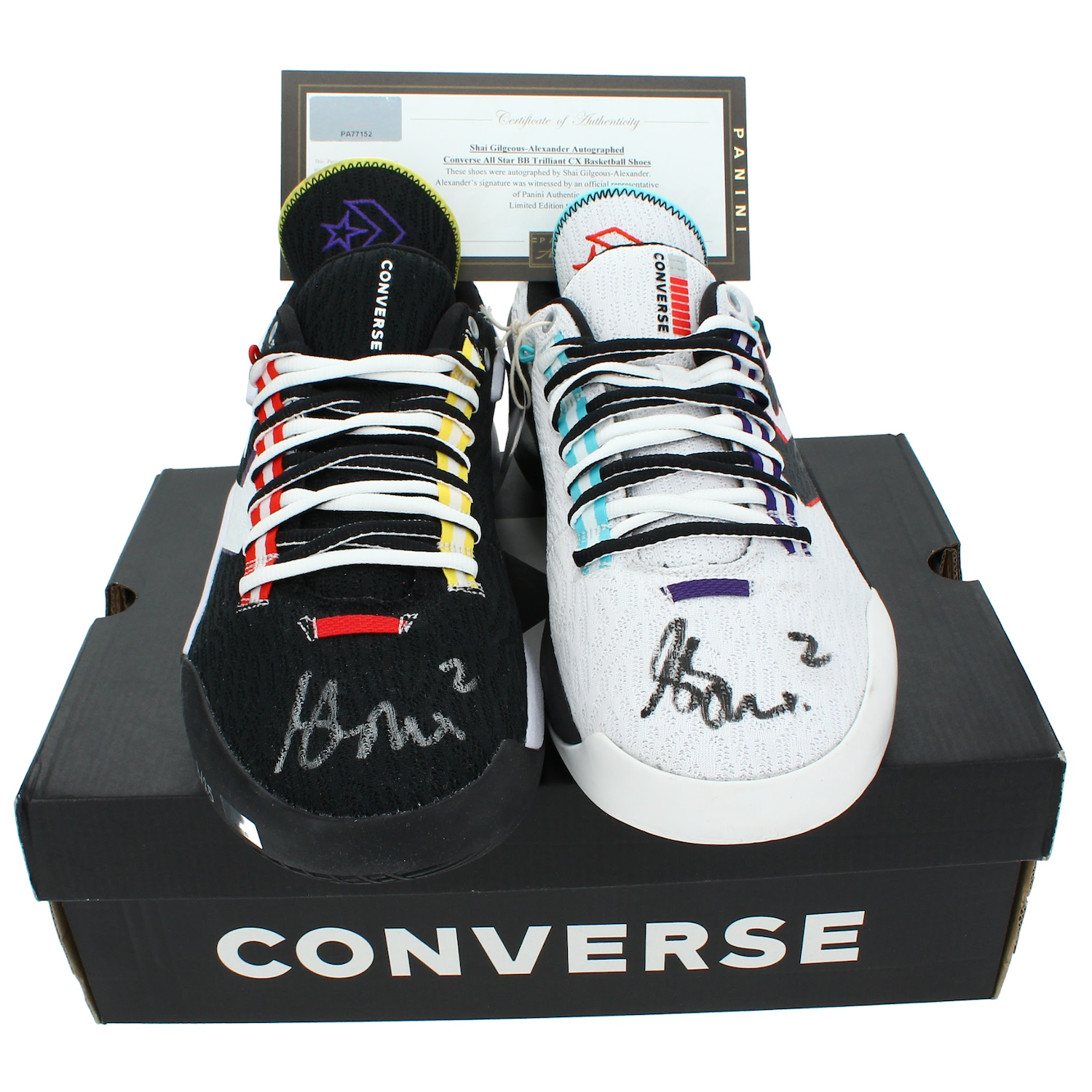 Shai Gilgeous-Alexander Signed 2025 NBA All-Star Converse Shoes LE 25 Panini