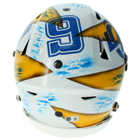 Matthew Stafford Autographed Los Angeles Rams White/Yellow Custom Painted RIPPED Speedflex Authentic Helmet Beckett