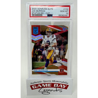 Joe Burrow LSU Tigers 2020 Donruss Elite Status Die-Cut #102 LE 24 PSA GEM MT 10