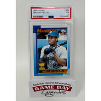 Ken Griffey Jr. Seattle Mariners 1990 Topps #336 Trading Card PSA NM 7