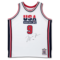 MICHAEL JORDAN Autographed 1992 Team USA Authentic White Jersey UDA