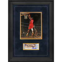 ZION WILLIAMSON Autographed Pelicans "Debut" Official Ticket Collage FANATICS