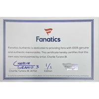 TOM BRADY Autographed Patriots Hand Painted Authentic Helmet FANATICS LE 1/1