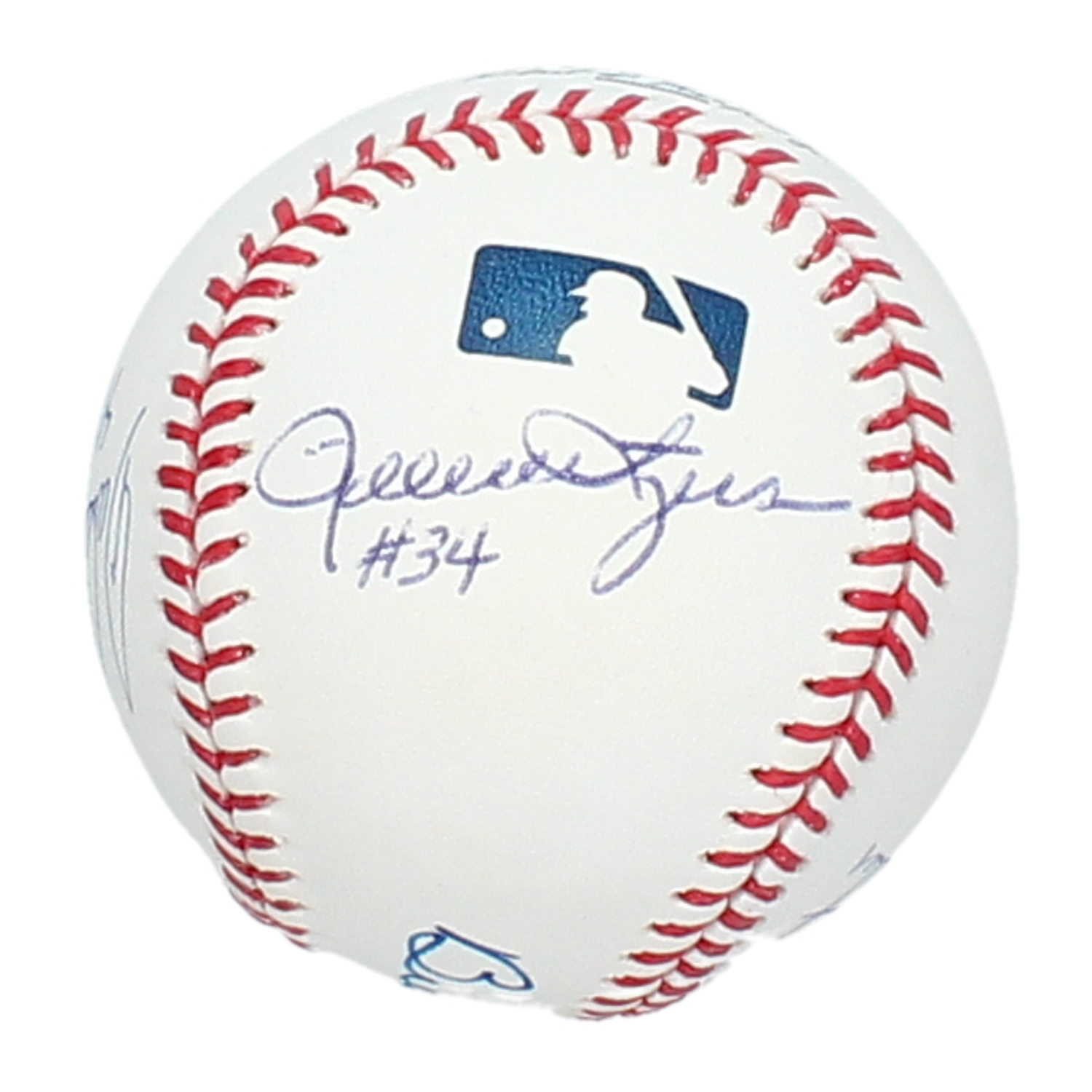 Bill Buckner, Gaylord Perry, Darrell Evans, Rolllie Fingers, George Foster Multi Autographed & Inscribed Official MLB Baseball Beckett