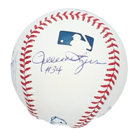 Bill Buckner, Gaylord Perry, Darrell Evans, Rolllie Fingers, George Foster Multi Autographed & Inscribed Official MLB Baseball Beckett