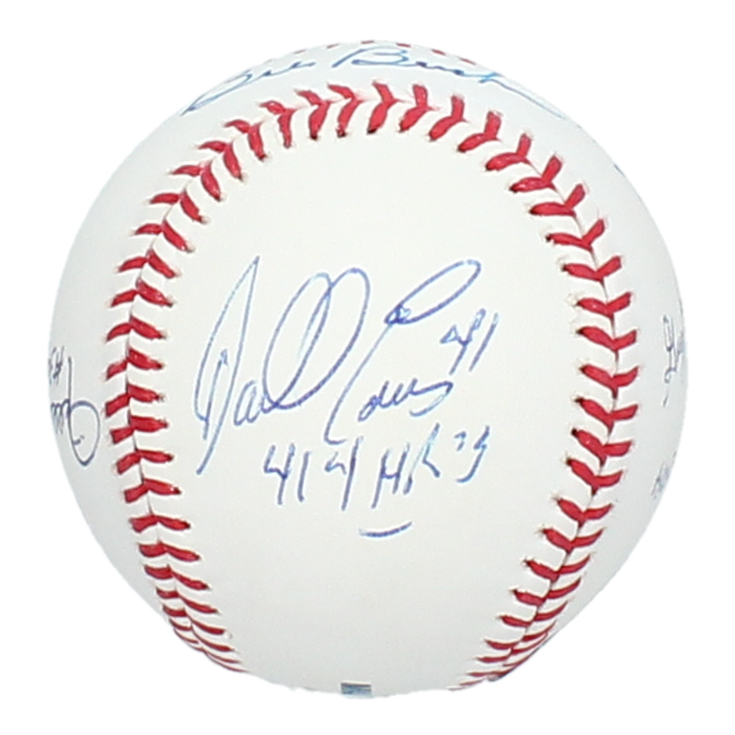 Bill Buckner, Gaylord Perry, Darrell Evans, Rolllie Fingers, George Foster Multi Autographed & Inscribed Official MLB Baseball Beckett