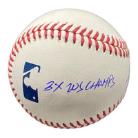 DAVID ORTIZ Autographed Red Sox HOF 22, 3x WS Champs Baseball FANATICS LE 22/34