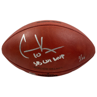 COOPER KUPP Autographed "SB LVI MVP" Super Bowl Champ Football FANATICS LE 1/56