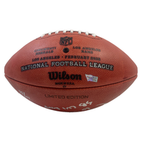 COOPER KUPP Autographed "SB LVI MVP" Super Bowl Champ Football FANATICS LE 10/56