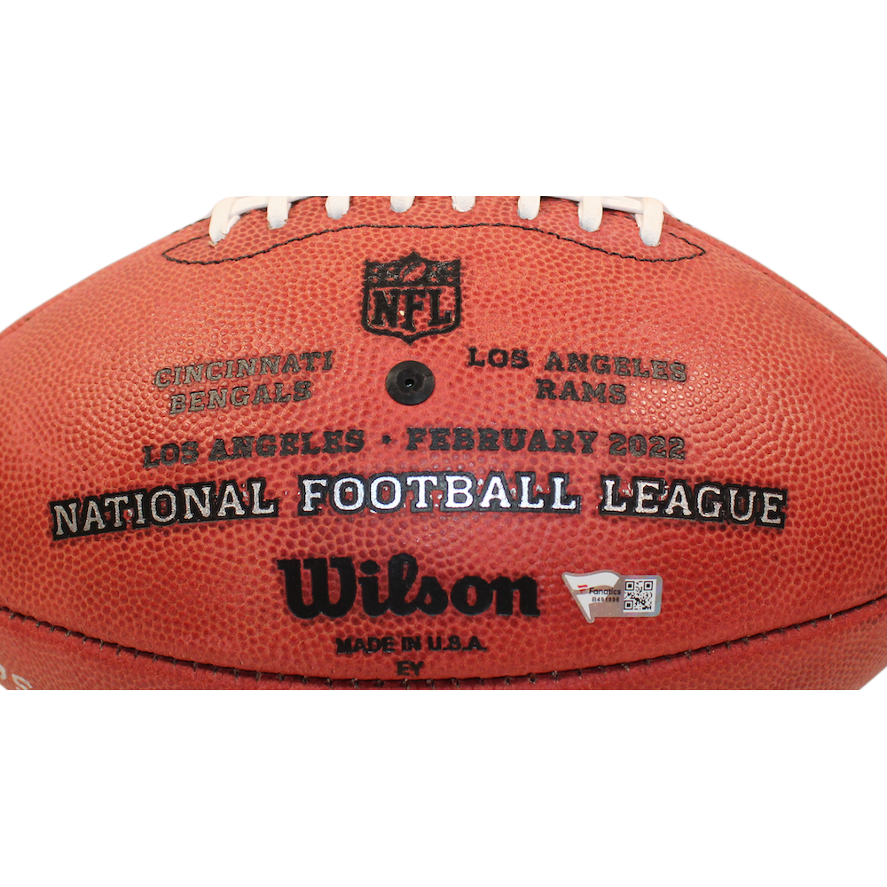 MATTHEW STAFFORD Autographed "SB LVI Champs" SB Champ Football FANATICS LE 9/56