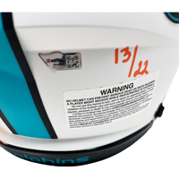 DAN MARINO, TUA & GRIESE Autographed 6 TD's Authentic Helmet FANATICS LE 13/22