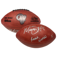 Matthew Stafford Autographed "Rams Nation" Metallic Football Fanatics LE 9/25