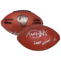 Matthew Stafford Autographed "Rams Nation" Metallic Football Fanatics LE 1/25