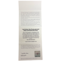 Tiger Woods, Jack Nicklaus & Arnold Palmer Autographed 16" x 20" Photograph UDA