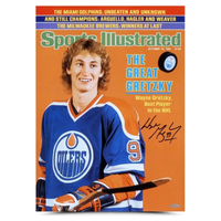 Wayne Gretzky Autographed Edmonton Oilers "1981 Sports Illustrated" 14.5" x 20" Cover Photo UDA