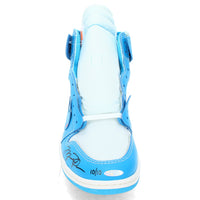 Michael Jordan Autographed Nike Air Jordan 1 Retro High Off-White "UNC" Shoes LE 10/10 UDA