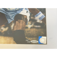 MICHAEL JORDAN / MAGIC JOHNSON Autographed 16" x 24" Framed Photo UDA LE 33/100