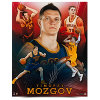 Timofey Mozgov Autographed "Cavaliers Collage" 16" x 20" Photograph UDA LE 50