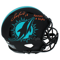 Dan Marino Autographed/Inscribed "Forever A Dolphin" Miami Dolphins Eclipse Speed Authentic Helmet Beckett