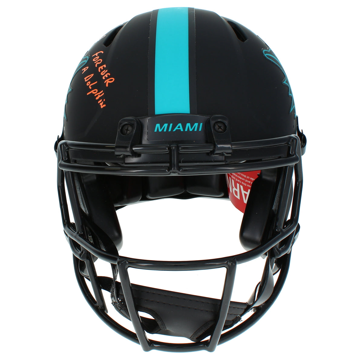 Dan Marino Autographed/Inscribed "Forever A Dolphin" Miami Dolphins Eclipse Speed Authentic Helmet Beckett