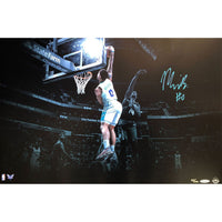 Miles Bridges Autographed Charlotte Hornets "Baseline Jam" 16" x 24" Photograph UDA LE 100