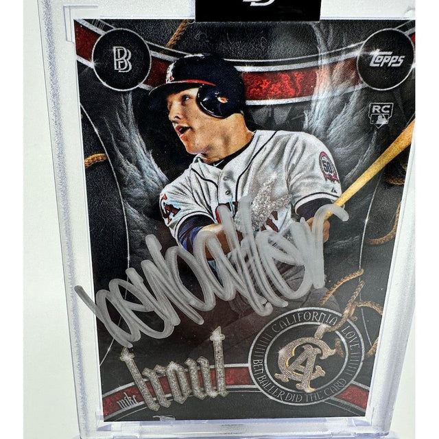 Mike Trout Los Angeles Angels Topps Ben Baller Autograph Edition Project 2020 Trading Card