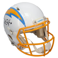 Justin Herbert Autographed Los Angeles Chargers Speed Authentic Helmet Beckett