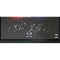 Tom Brady / Rob Gronkowski Autographed SB 53 20' x 24" Framed Photo Fanatics LE 53
