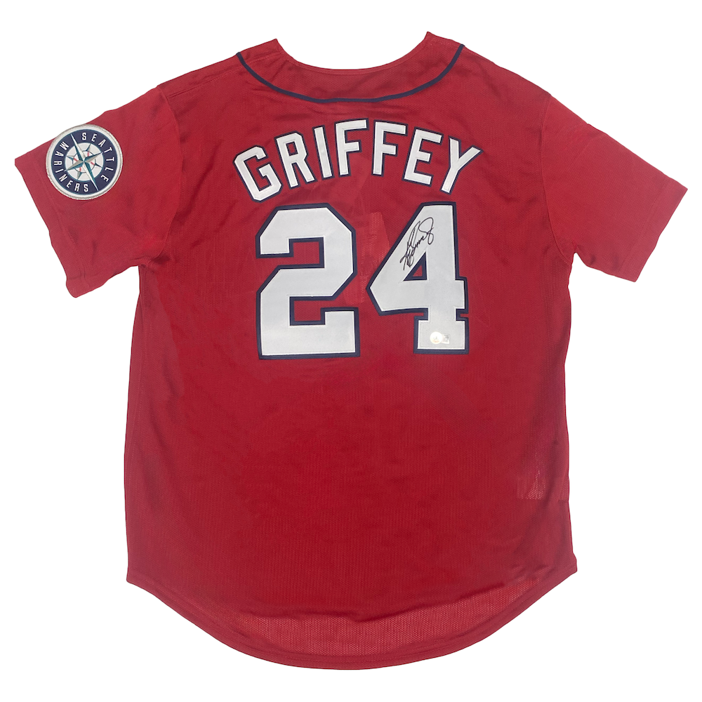 Ken Griffey Jr. Autographed Seattle Mariners M&N 1997 All Star Jersey Beckett