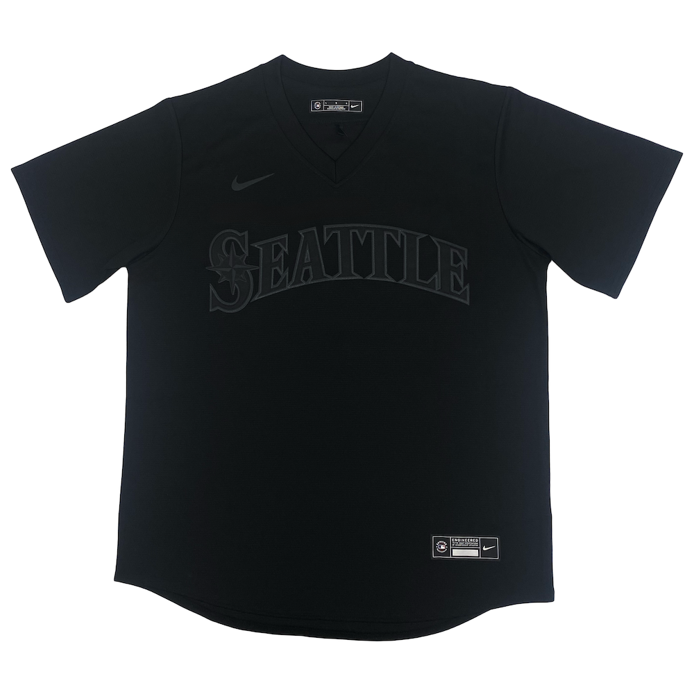 Ken Griffey Jr. Seattle Mariners Autographed "HOF 16" Alternate Nike Black Jersey Beckett