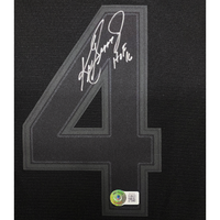 Ken Griffey Jr. Seattle Mariners Autographed "HOF 16" Alternate Nike Black Jersey Beckett