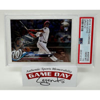 Juan Soto Washington Nationals 2018 Topps Chrome - Update - #HMT98 RC Rookie Card PSA Gem Mint 10
