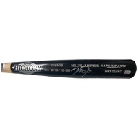 Mike Trout Autographed 2016 MVP Engraved Game Model Bat MLB Authentic LE 27