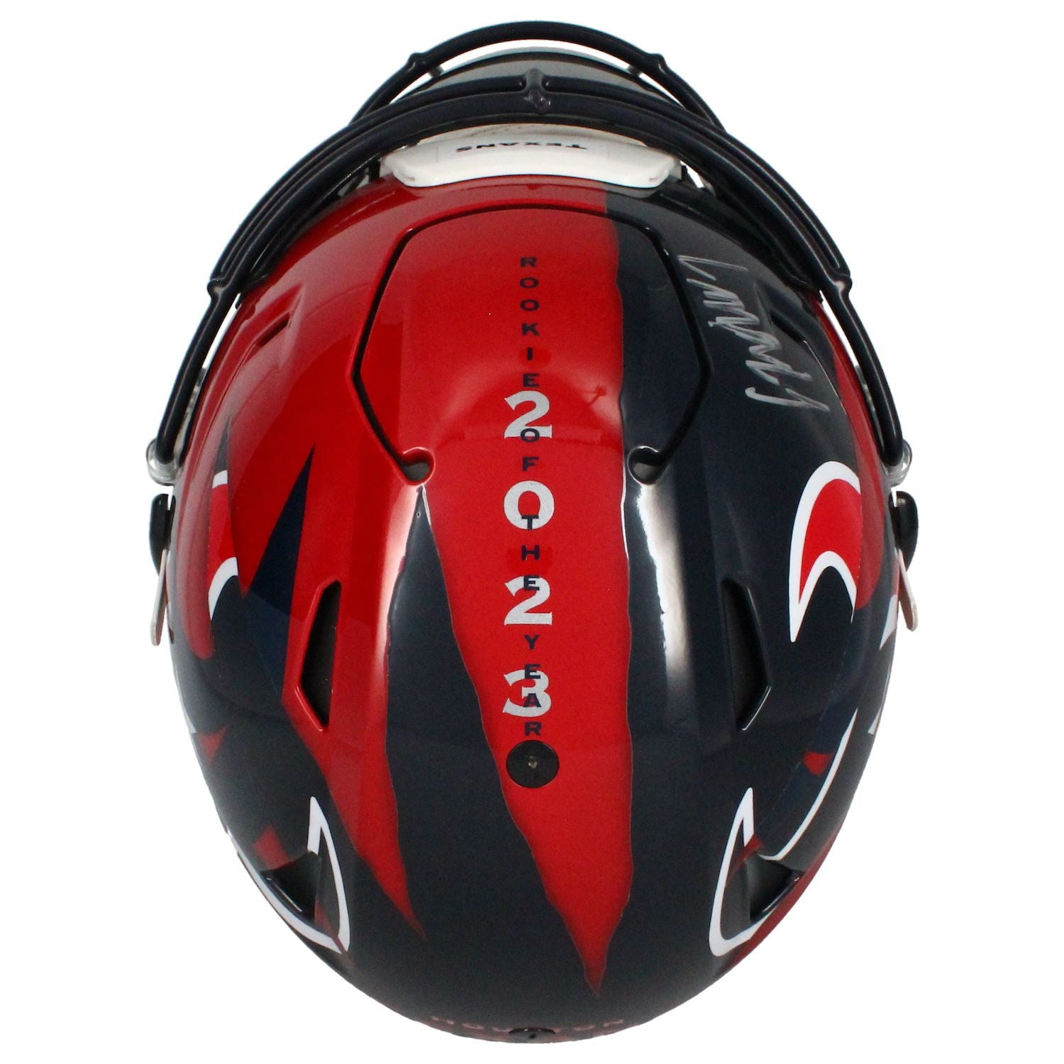 C.J. Stroud Autographed Texans FSM Ripped Authentic Speed Flex Helmet Fanatics