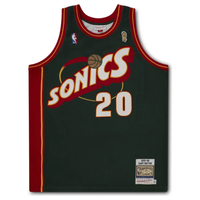 Gary Payton Autographed Seattle Supersonics Authentic M&N Jersey UDA
